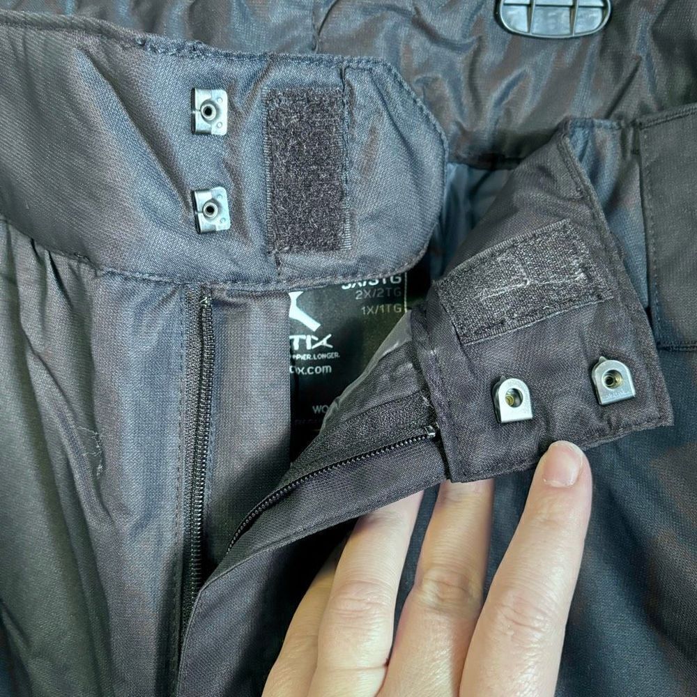 Arctix Womens Insulated Snow Pants Black Skiing Snowboard Powder Gaiter Size 3X - Picture 9 of 12